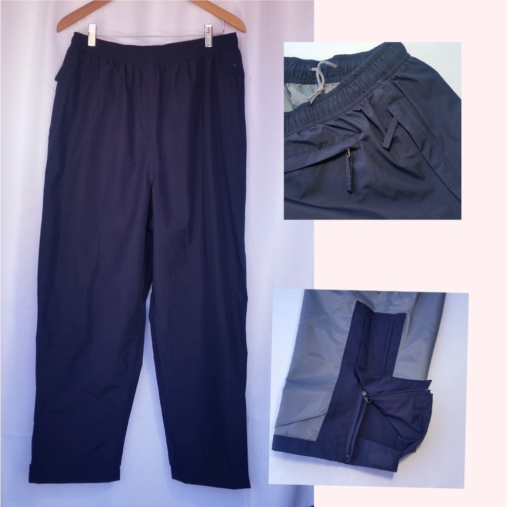 LANDS' END Outdoor Athletic Rain Snow Hiking Pants
